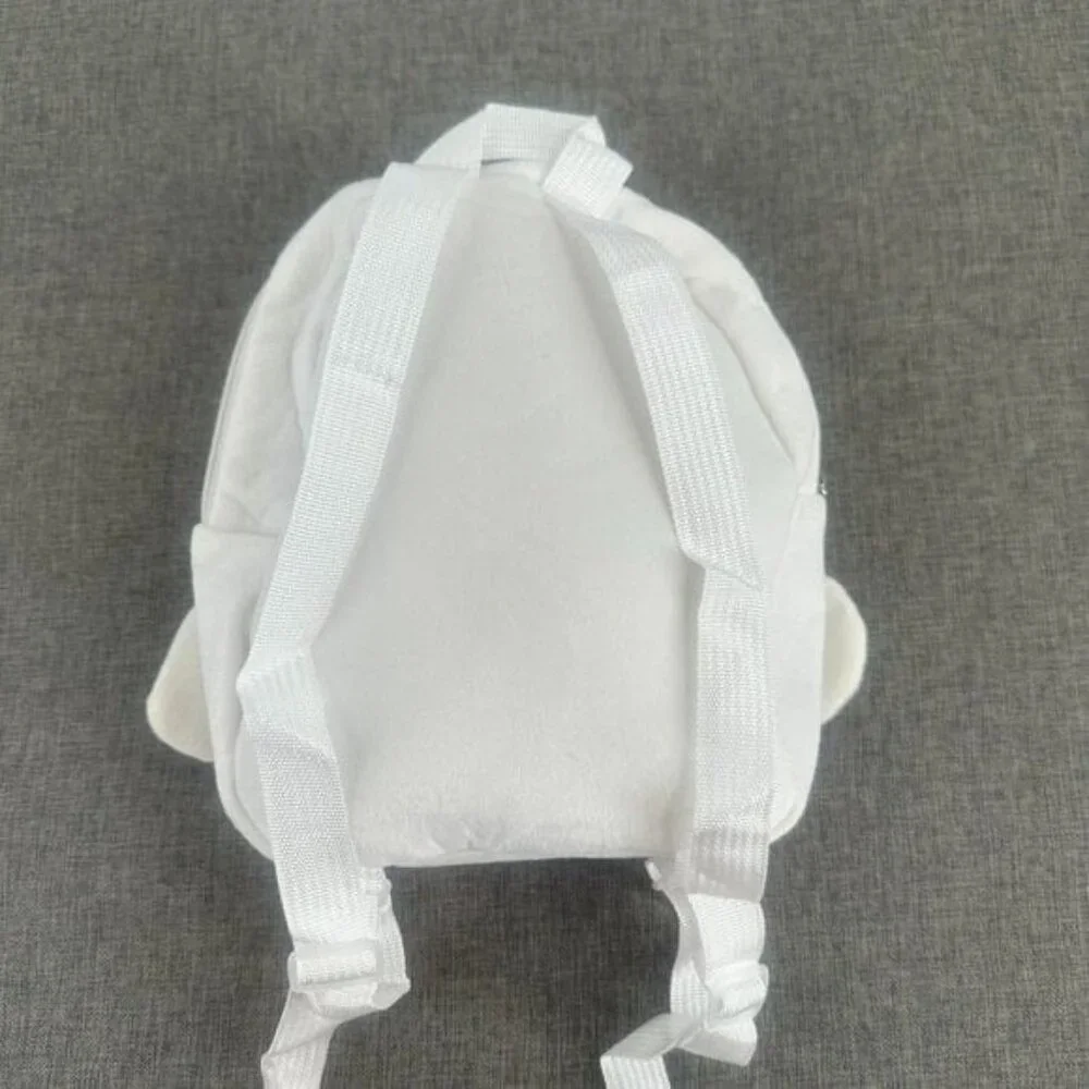 New! Girls Kids Teens Cinnamoroll‎ Plush Backpack White Lightweight 8.5